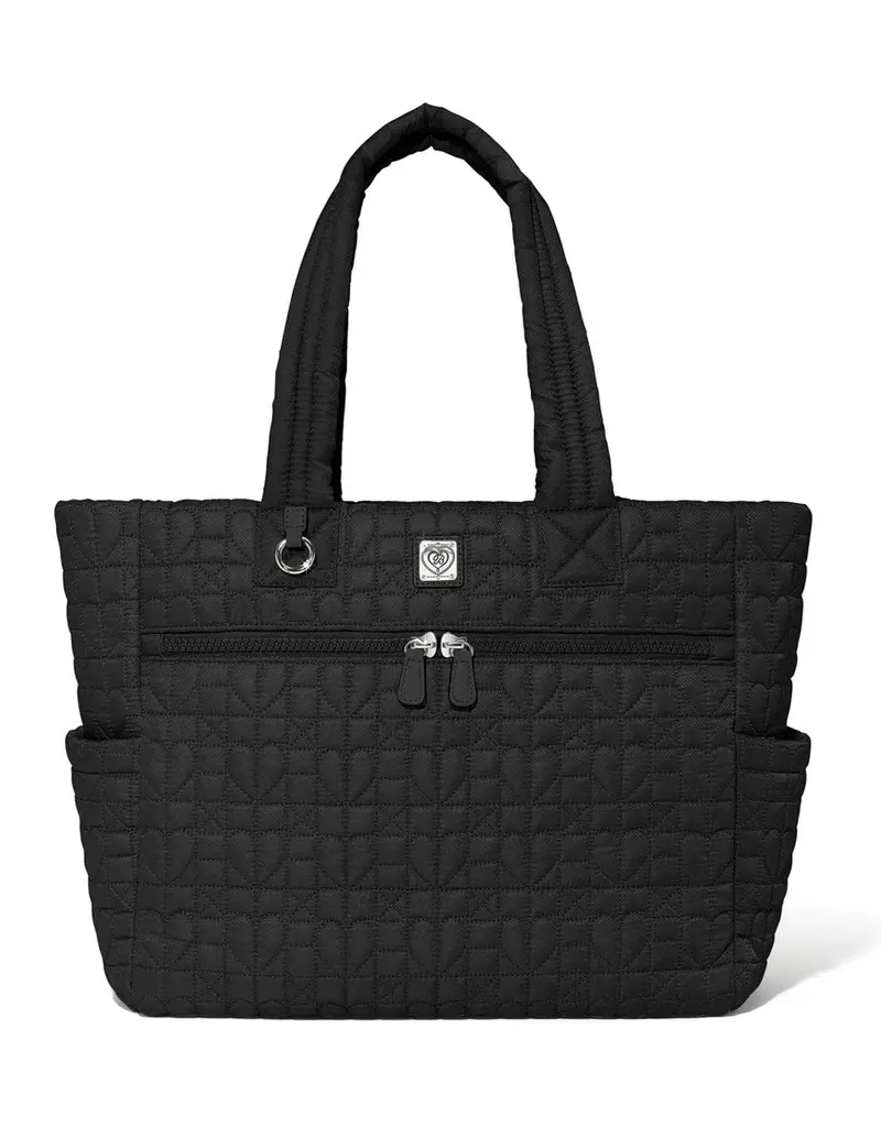 Amara Large Tote in Black