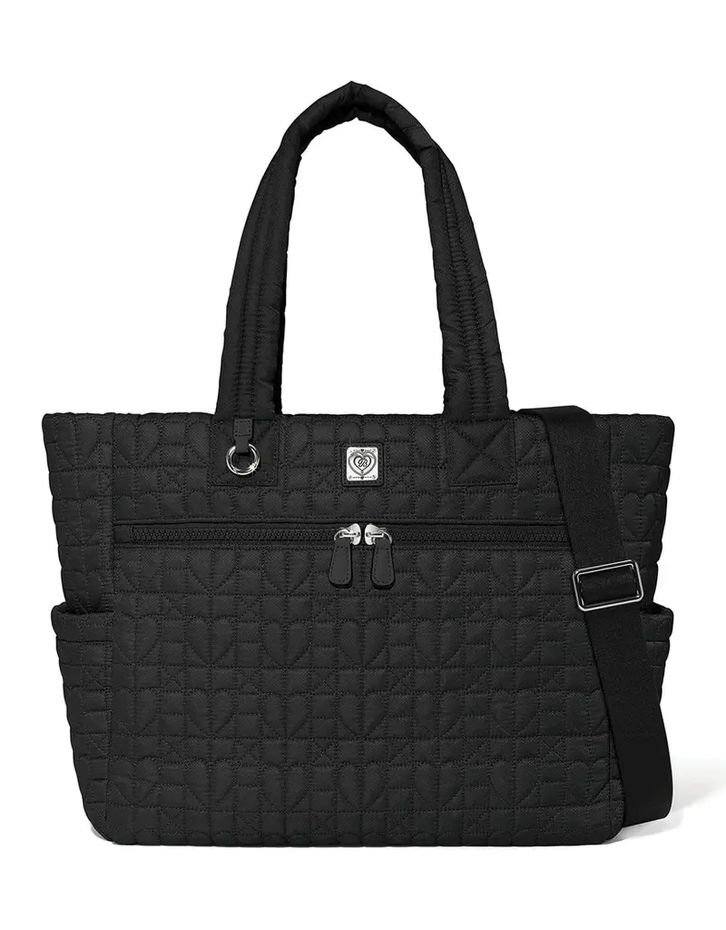 Amara Large Tote in Black
