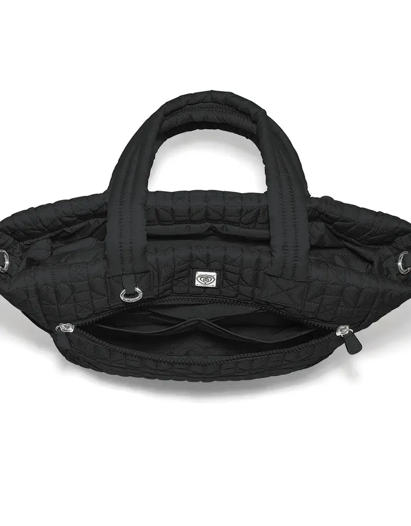 Amara Large Tote in Black