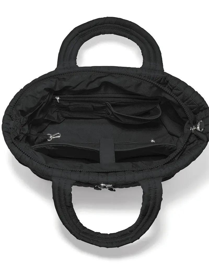 Amara Large Tote in Black