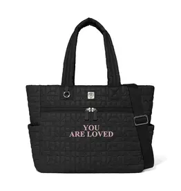 Amara Large Tote in Black