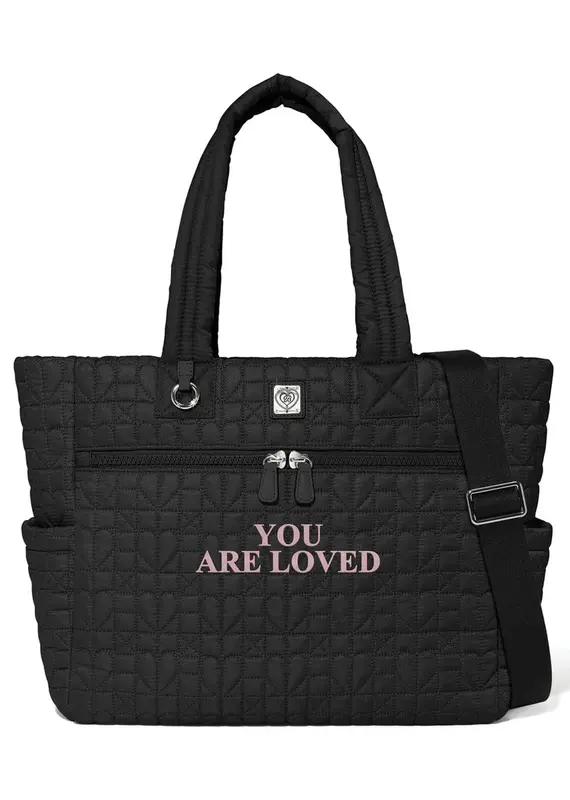 Amara Large Tote in Black