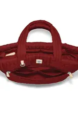Amara Large Tote in Garnet