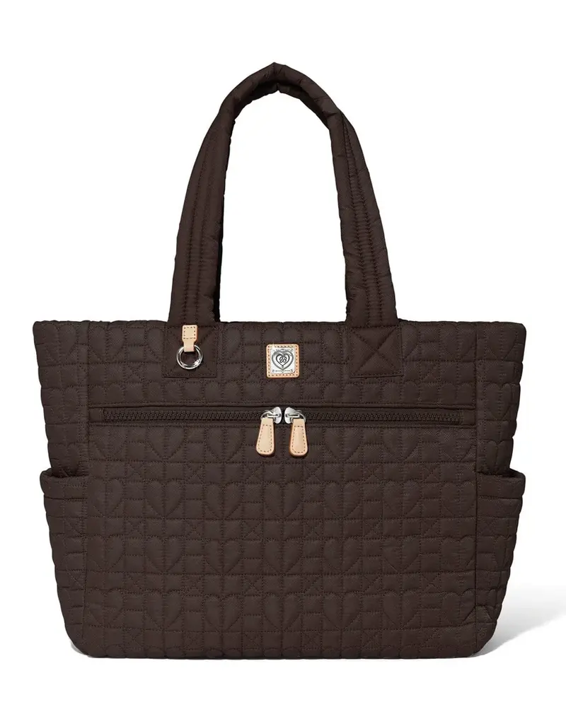 Amara Large Tote in Cocoa