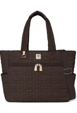 Amara Large Tote in Cocoa