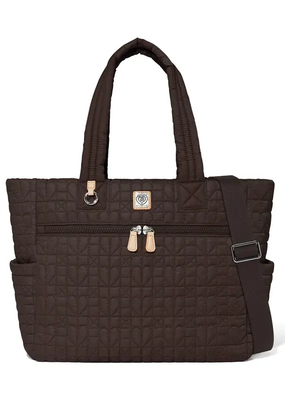 Amara Large Tote in Cocoa