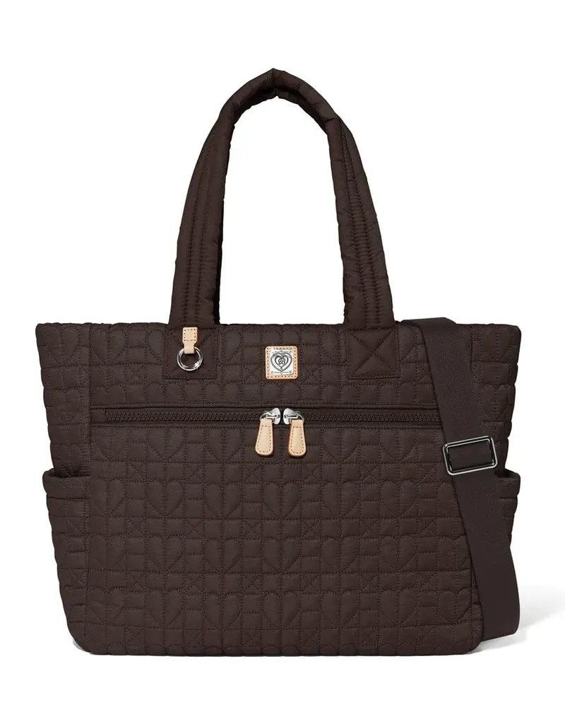 Amara Large Tote in Cocoa
