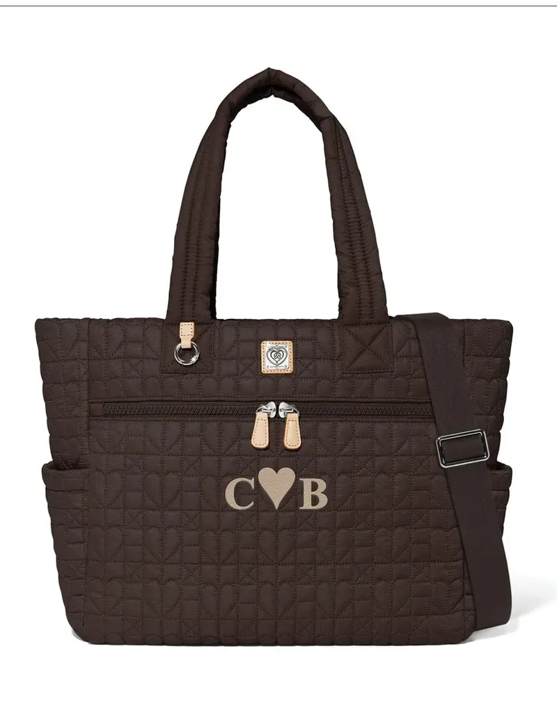 Amara Large Tote in Cocoa