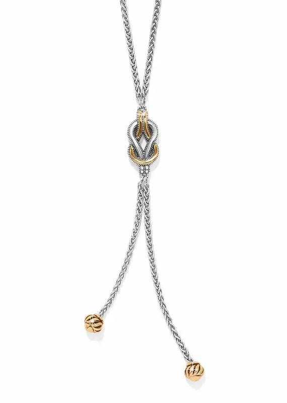 Interlok Harmony Two Tone Lariat