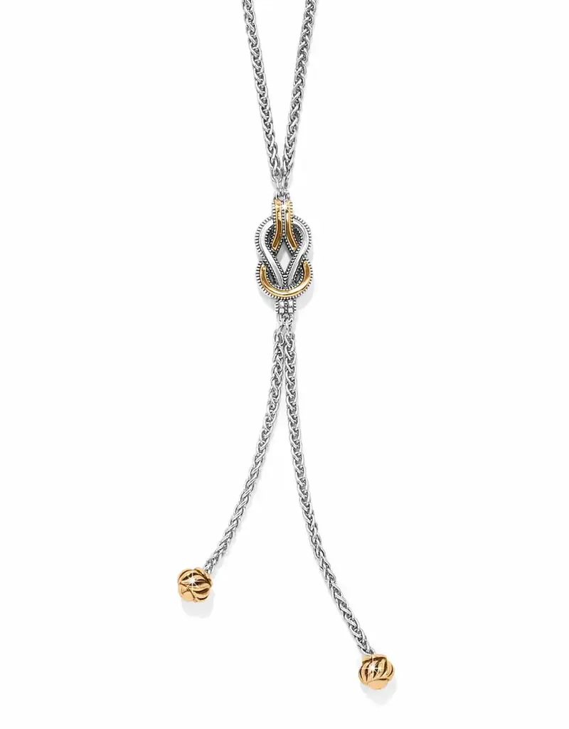 Interlok Harmony Two Tone Lariat