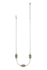Interlok Harmony Two Tone Trio Necklace