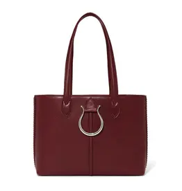 Wesley Tote in Garnet