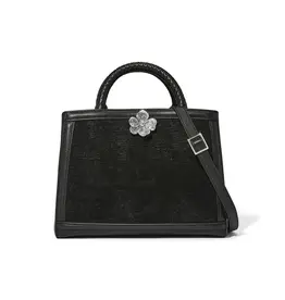 Everbloom Noir Grenson Satchel
