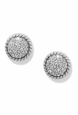 Illumina Celeste Dome Post Earring in Silver