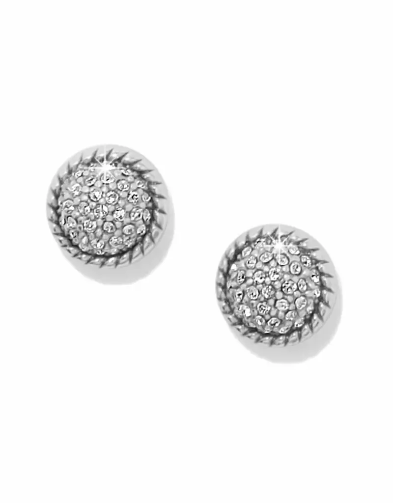 Illumina Celeste Dome Post Earring in Silver