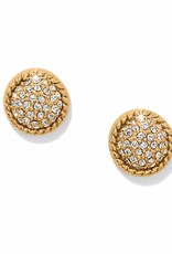 Illumina Celeste Dome Post Earring in Gold