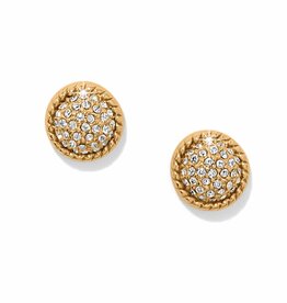 Illumina Celeste Dome Post Earring in Gold