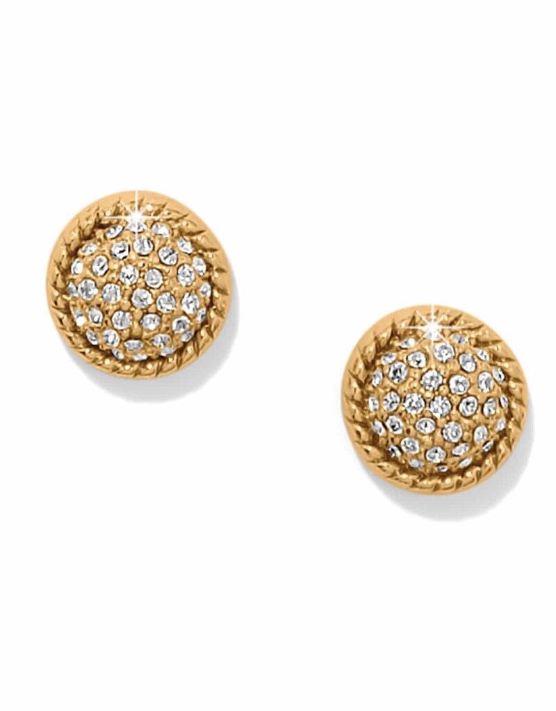 Illumina Celeste Dome Post Earring in Gold