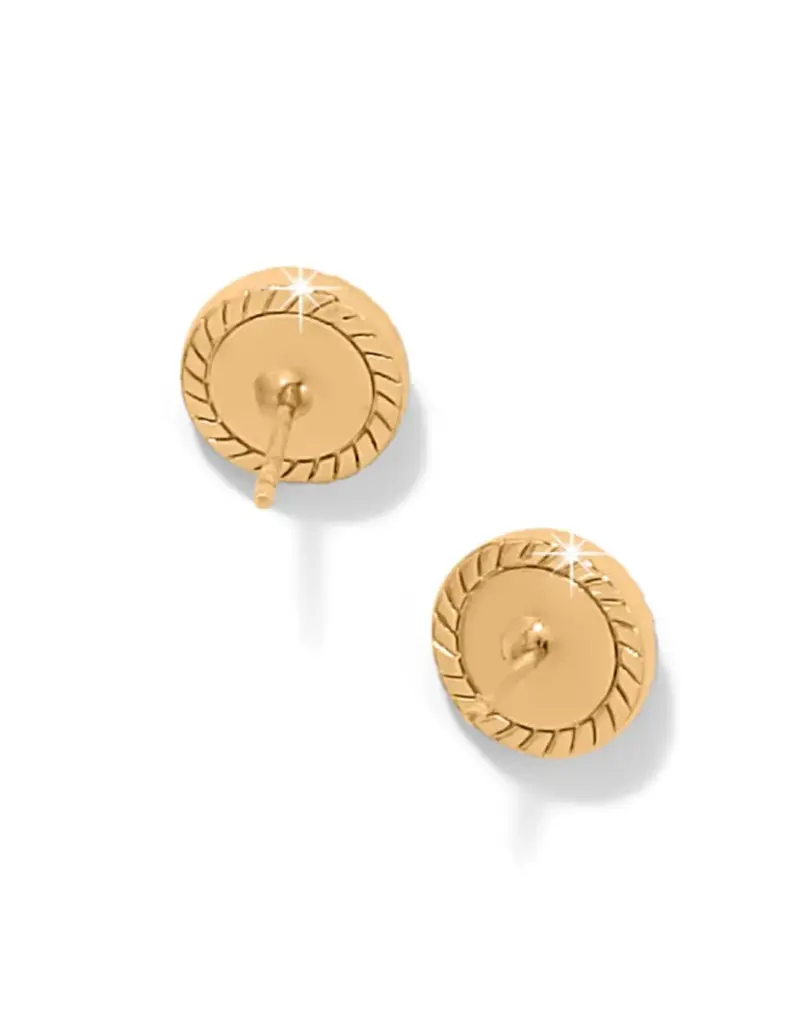 Illumina Celeste Dome Post Earring in Gold