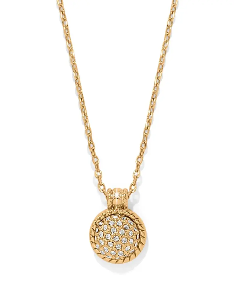 Illumina Celeste Dome Necklace in Gold