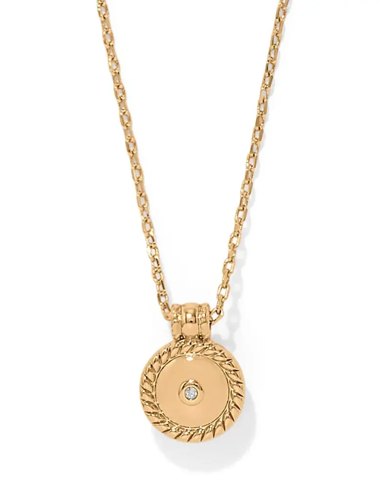 Illumina Celeste Dome Necklace in Gold