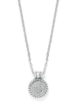 Illumina Celeste Dome Necklace in Silver