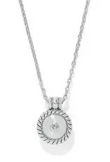 Illumina Celeste Dome Necklace in Silver