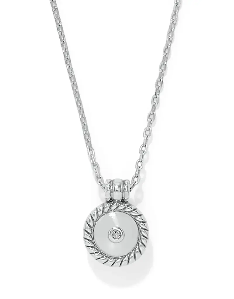 Illumina Celeste Dome Necklace in Silver