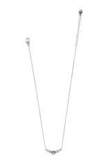 Illumina Celeste Bar Necklace in Silver