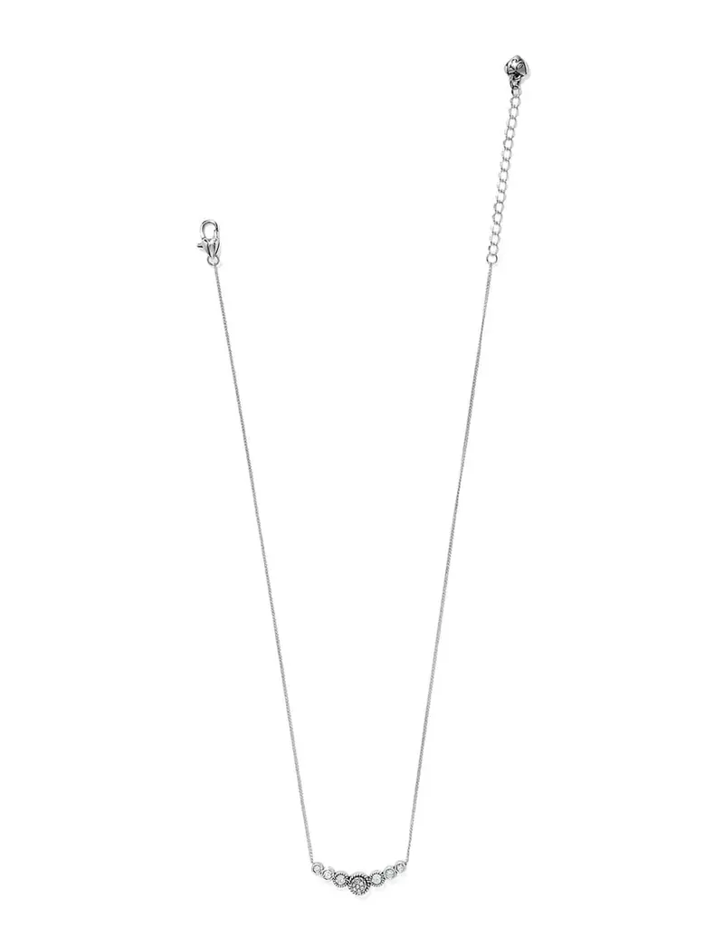 Illumina Celeste Bar Necklace in Silver