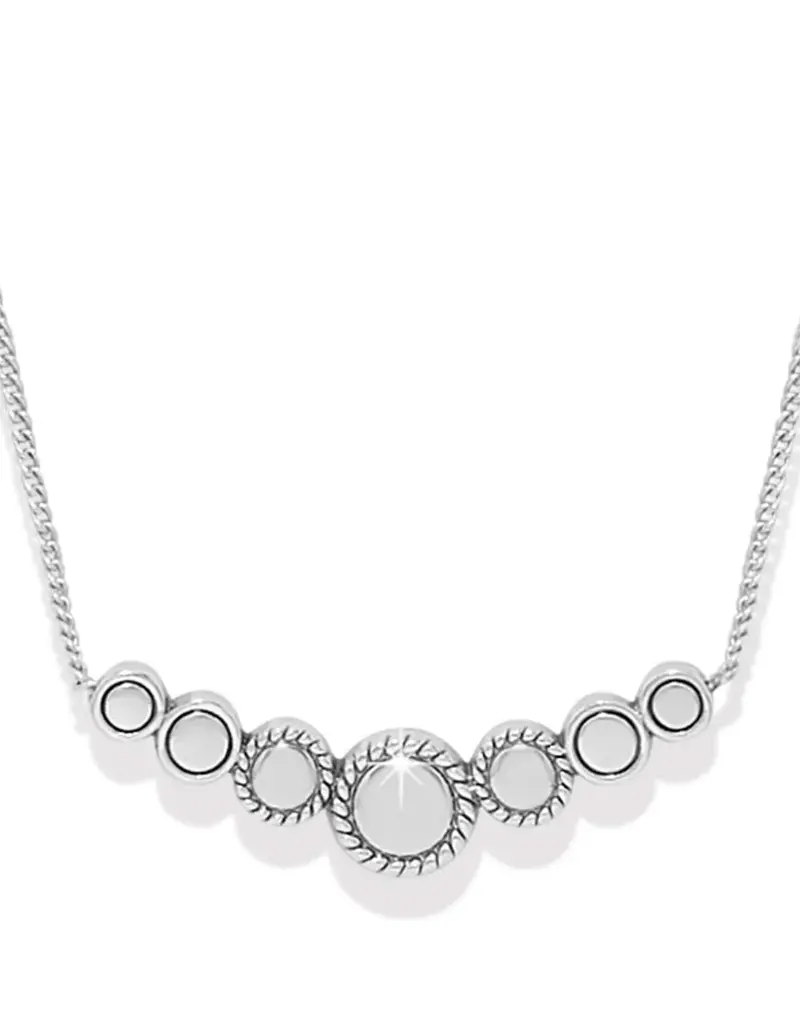 Illumina Celeste Bar Necklace in Silver