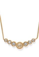 Illumina Celeste Bar Necklace in Gold
