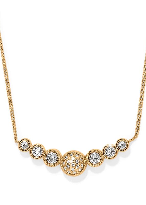 Illumina Celeste Bar Necklace in Gold
