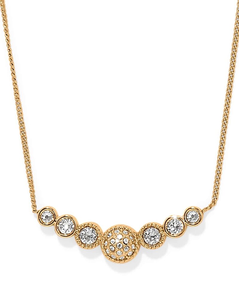 Illumina Celeste Bar Necklace in Gold