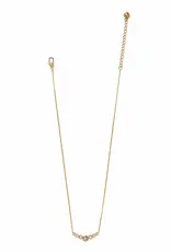 Illumina Celeste Bar Necklace in Gold