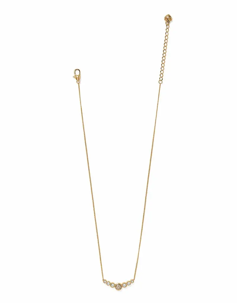 Illumina Celeste Bar Necklace in Gold
