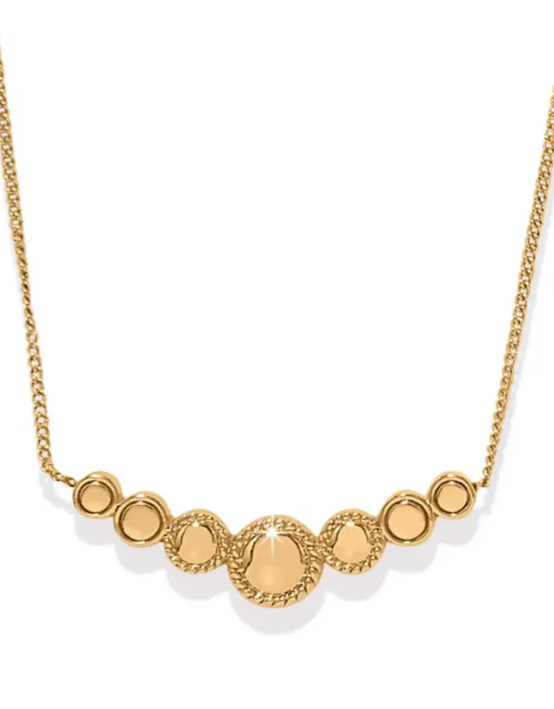 Illumina Celeste Bar Necklace in Gold