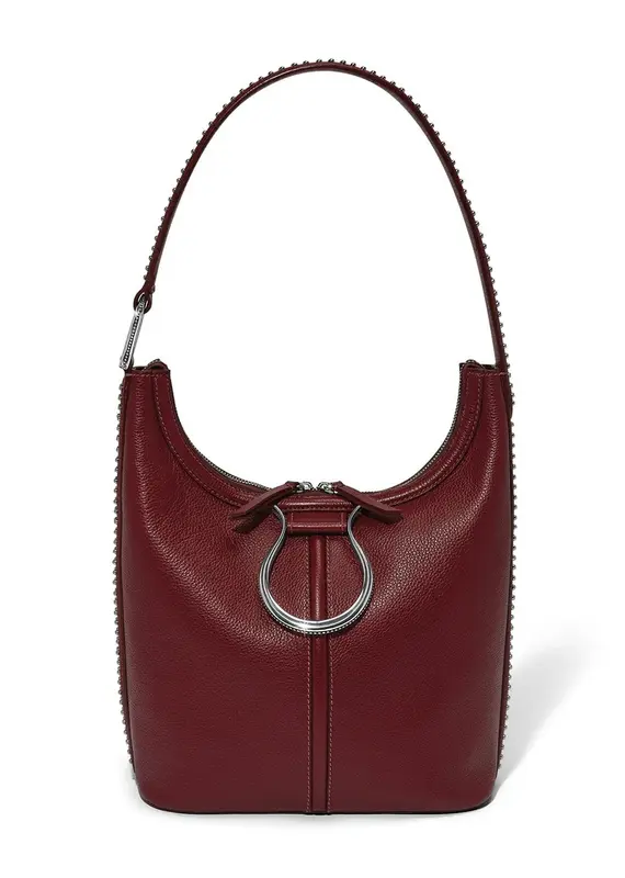 Wyatt Shoulderbag in Garnet