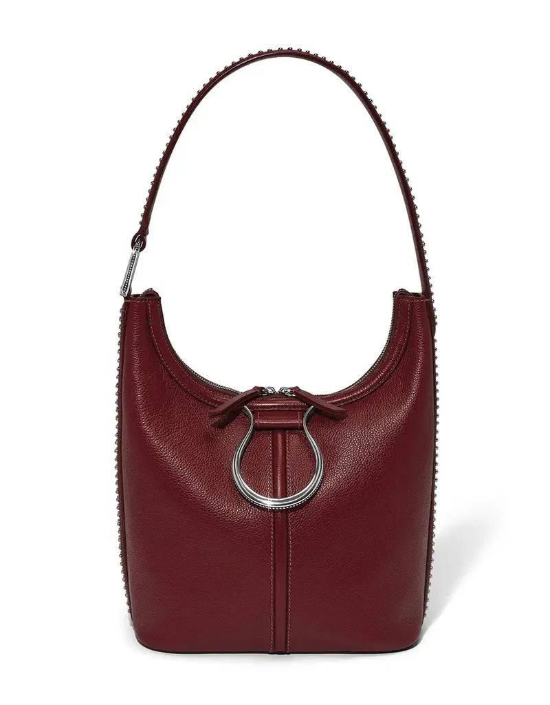 Wyatt Shoulderbag in Garnet