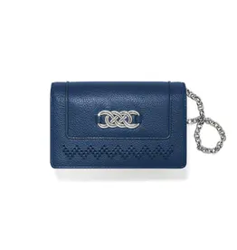 Interlok Medium Wallet in French Blue