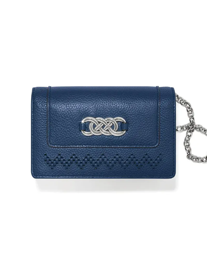 Interlok Medium Wallet in French Blue