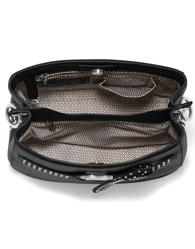 Cade Convertible Hobo In Black