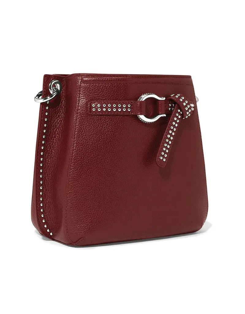 Cade Convertible Hobo In Garnet