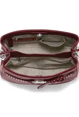 Cade Convertible Hobo In Garnet
