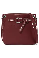 Cassidy Small Bucket in Garnet
