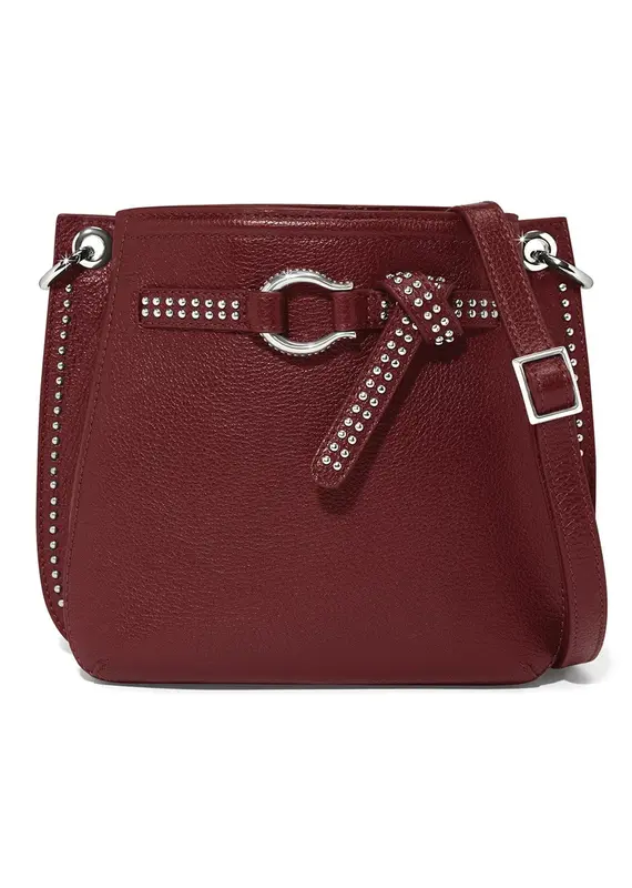 Cassidy Small Bucket in Garnet
