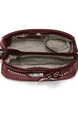 Cassidy Small Bucket in Garnet