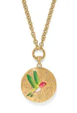 Reverie Hummingbird Locket Necklace