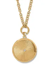 Reverie Hummingbird Locket Necklace