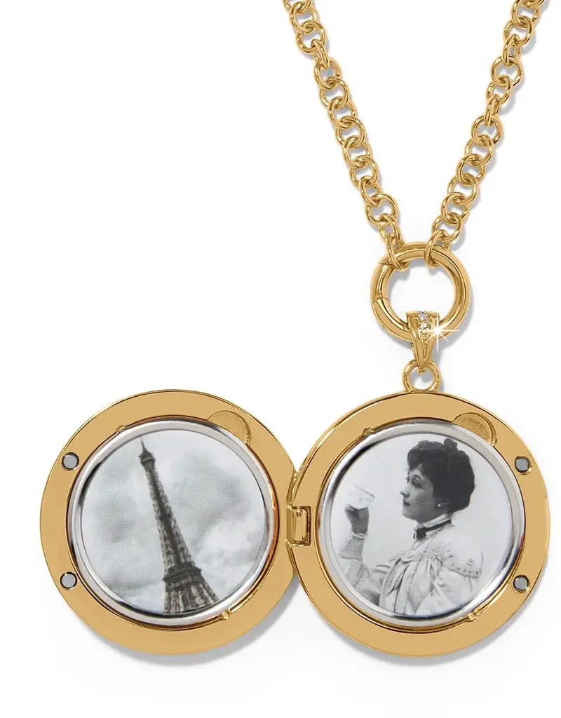 Reverie Hummingbird Locket Necklace